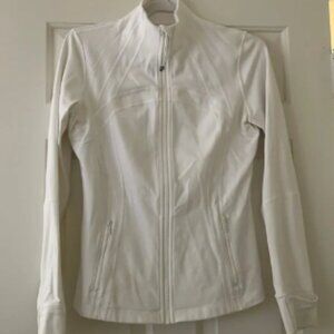 Lululemon White Define Jacket